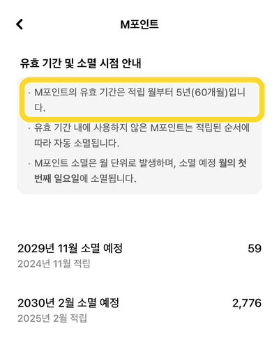 현대카드포인트-소멸